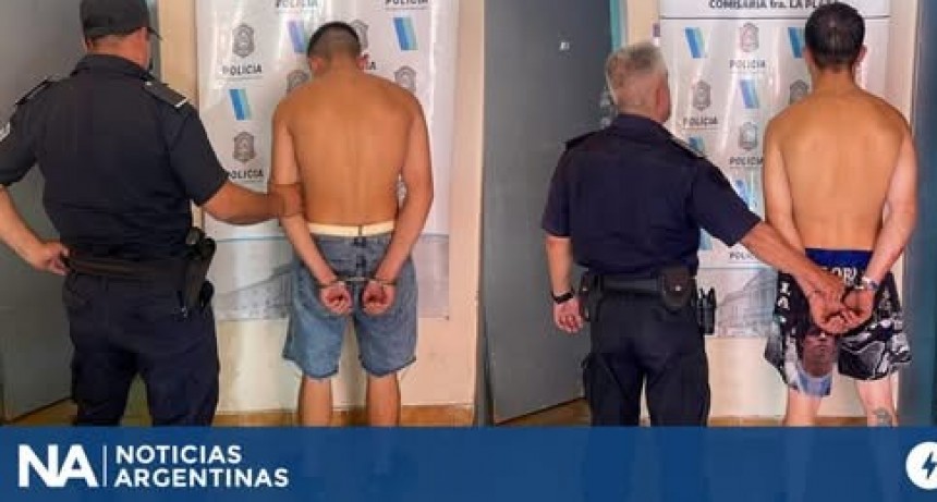 Dos detenidos financiera en La Plata y todo quedó filmado: hay 