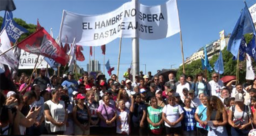 Organizaciones sociales realizan desde las 9:30 una jornada nacional de protesta con 