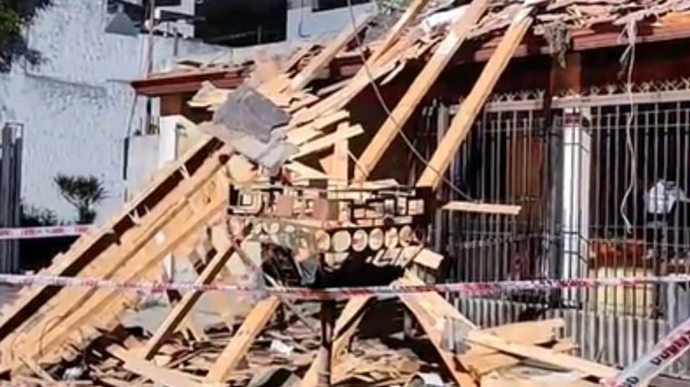 Un anciano murió tras una explosión por un escape de gas en su vivienda de Almirante Brown