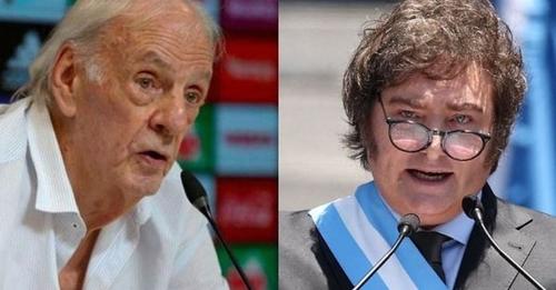 El adiós de Javier Milei a César Luis Menotti: 