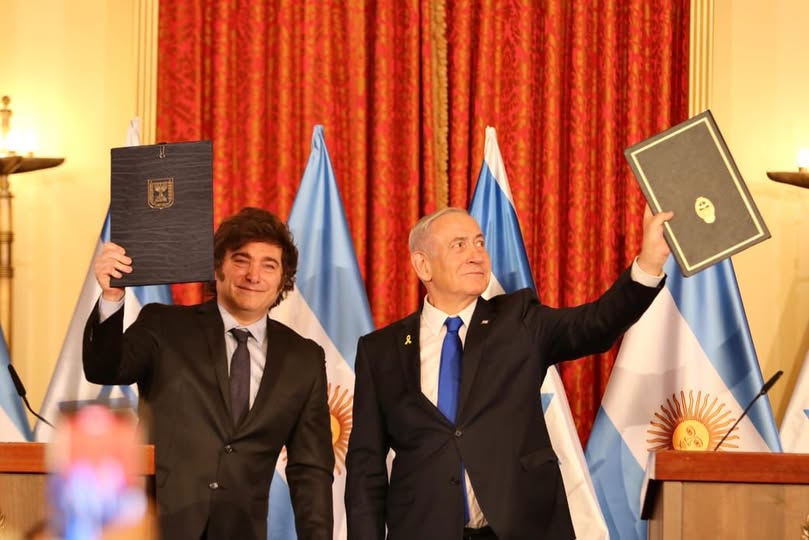 *El Presidente Milei firmó un histórico acuerdo entre Argentina e Israel en defensa de “la libertad y la democracia”*