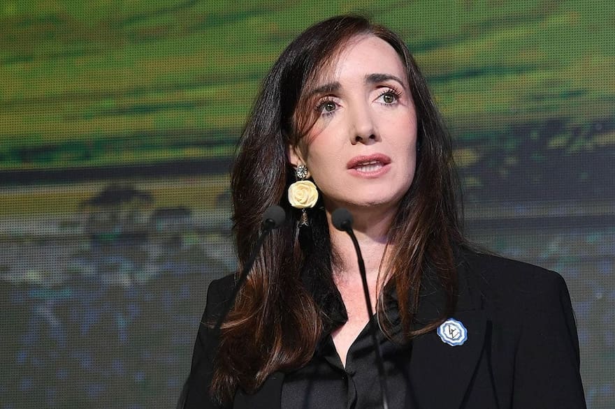Prohibieron a la vicepresidenta Victoria Villarruel participar del acto de La Rural
