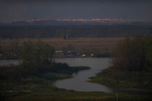 Ambiente sobrevoló las zonas afectadas por los incendios en el Delta del Paraná