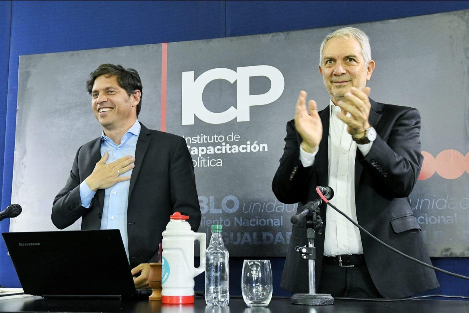 Kicillof y Alak lanzan curso de formación política para jóvenes y aspirantes a dirigentes de todo el país