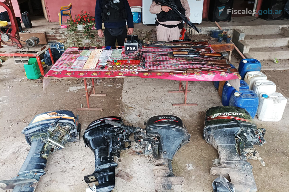 Gualeguaychú: diez procesados con prisión preventiva por contrabando de armas, ropa, cigarrillos y otro tipo de mercaderías