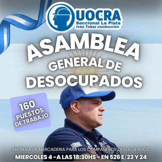 Convocan a una gran asamblea.