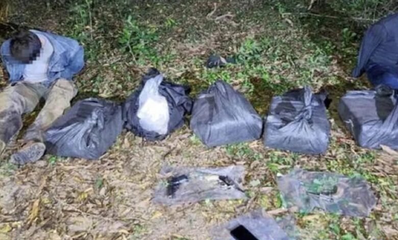 Matan a narco en feroz tiroteo en Las Yungas: Gendarmería incauta 122 kilos de cocaína