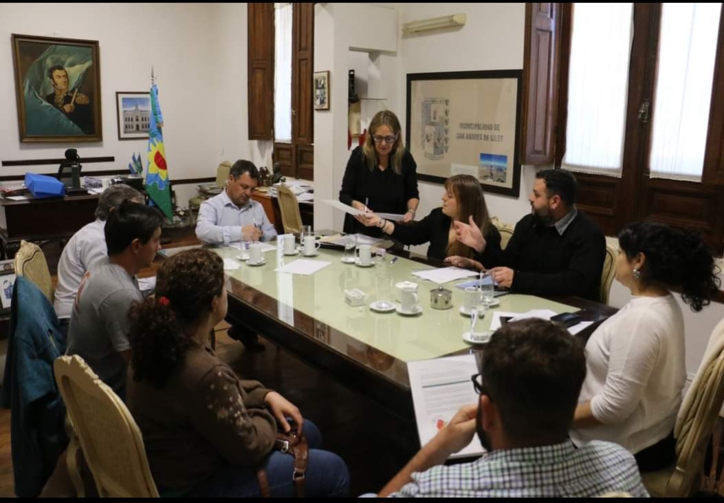 San Andrés de Giles: Se formó la Comisión Local de Emergencia y/o Desastre Agropecuario